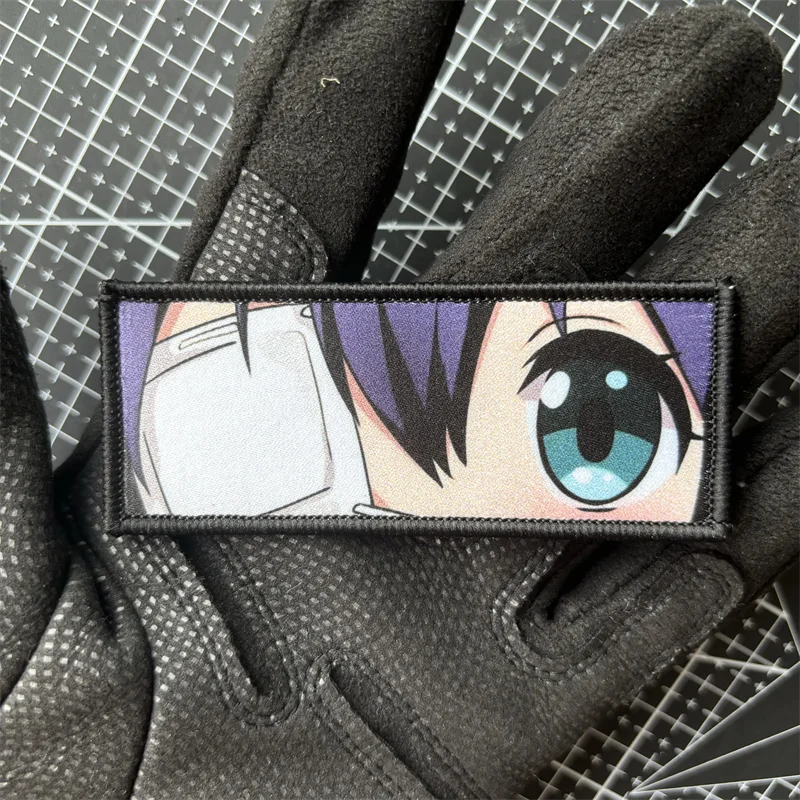 Parche velcro bordado Rikka Takanashi para mochila táctica - imagen 4