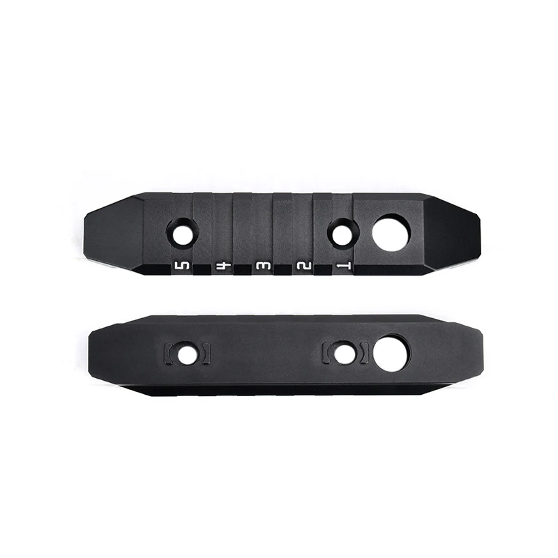 Riel Picatinny táctico con hebilla QD – Compatible Mlok y Keymod - imagen 4