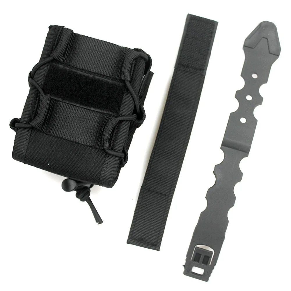 Multifunctional Molle Tactical Mag Pouch Handcuff Bag for Outdoor Hunting Open Top Adjustable Pouch - imagen 3