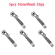 5pcs Silvery Clips