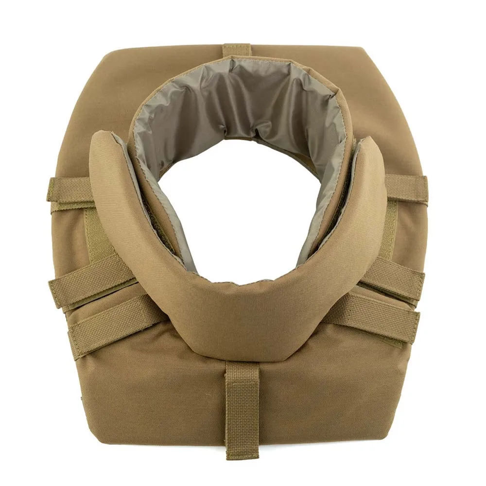 TCmaoyi Protector cuello táctico ajustable – Expansión para chaleco - imagen 5