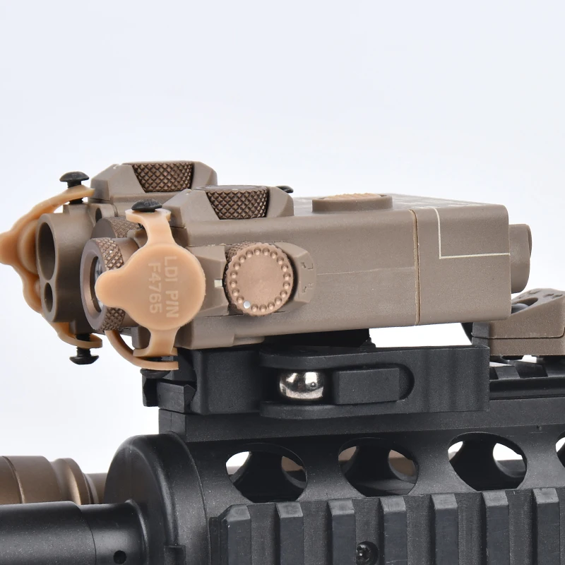 Surefir-potente linterna táctica para Airsoft, Láser de doble Control, DBAL rojo, verde, azul, para caza, M600, M600C, M600U, M300A - imagen 4