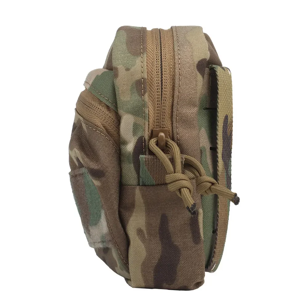 Bolsa táctica estilo SS CCS GP, sistema de montaje MOLLE, bolsa de almacenamiento de utilidad con doble cremallera para chaleco de caza con placa de chasis MKV - imagen 2