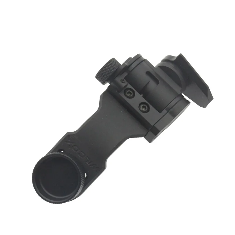 Soporte de aleación de aluminio del brazo curvo del dispositivo de visión nocturna PVS14 PVS18 - imagen 4