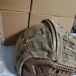 FMA Funda táctica piel para casco CP/AF – Airsoft y caza