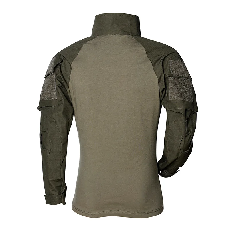 Camisa táctica de gran tamaño para S-4XL, uniforme de camuflaje al aire libre, ropa de combate, Tops militares de entrenamiento de senderismo, camisa de manga larga para fanáticos del ejército - imagen 3