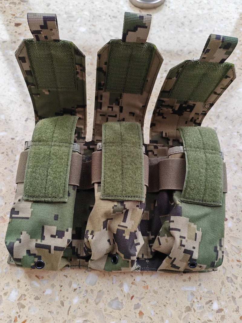 6094 Chaleco Bolsa para revistas triple de gran capacidad - imagen 4