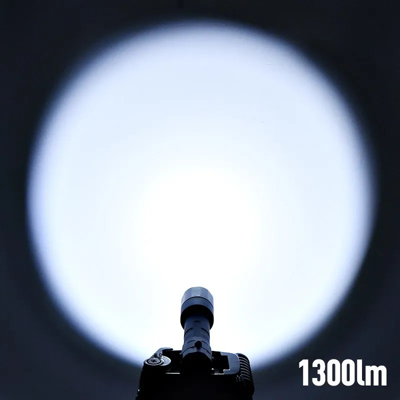 WADSN-linterna de 2,0 lúmenes, luz blanca, 20mm, interruptor de función Dual, Rail, arma de caza, accesorios para explorador y Airsoft, 1300 - imagen 5