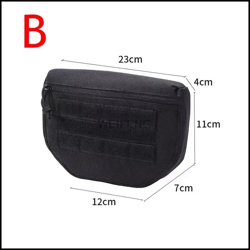 Bolsa de almacenamiento de accesorios tácticos de Airsoft, chaleco Molle militar del ejército, bolsa de transporte de armadura JPC V5, aparejo de pecho, bolsa de descarga - imagen 4