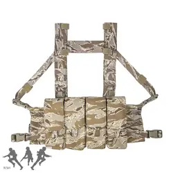 Chaleco táctico AOR1 Tiger Spot cargador de pecho MOLLE