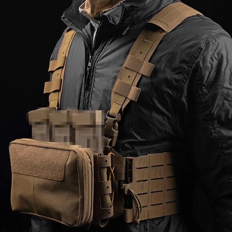 Kit de plataforma de pecho de arco táctico V3, bolsa multiusos MOLLE Mag, bolsa GP de liberación rápida - imagen 3