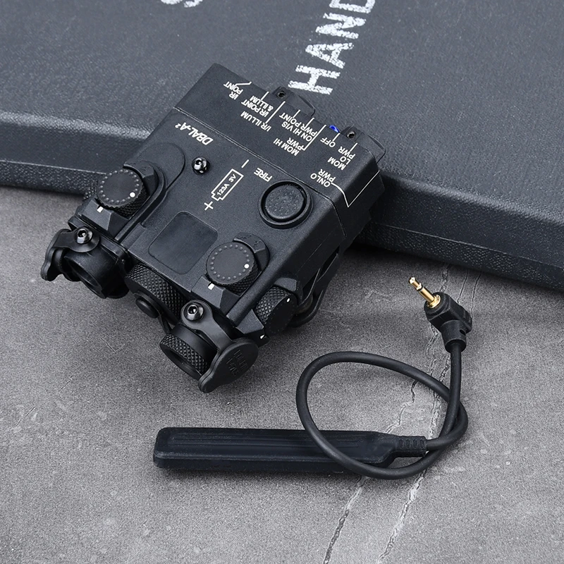 Caza DBAL A2 iluminación láser verde M600C luz de caza LED Kit de interruptor Dual con infrarrojos de caza + linterna LED M300 M600 - imagen 5