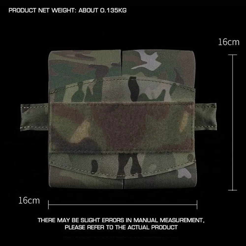 Bolsa para traumatismos para acampar al aire libre, sistema MOLLE, separación rápida, caza, combate, entrenamiento, supervivencia, herramientas médicas de emergencia, bolsa de almacenamiento - imagen 2