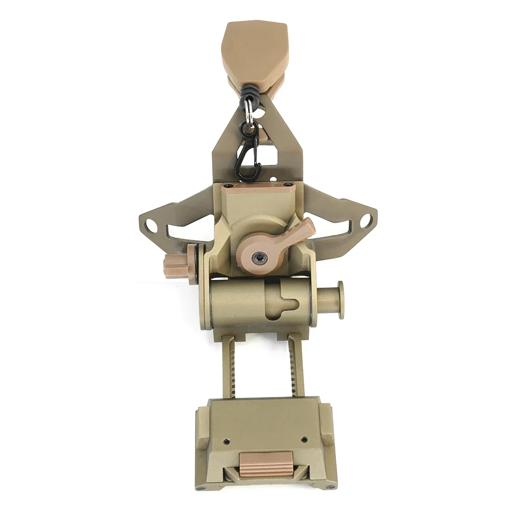 SPECPRECISION L4 G30 G70 NVG, montaje con cordón de soporte de tres orificios para accesorios de casco, montaje de visión nocturna de caza, novedad de 2023 - imagen 4