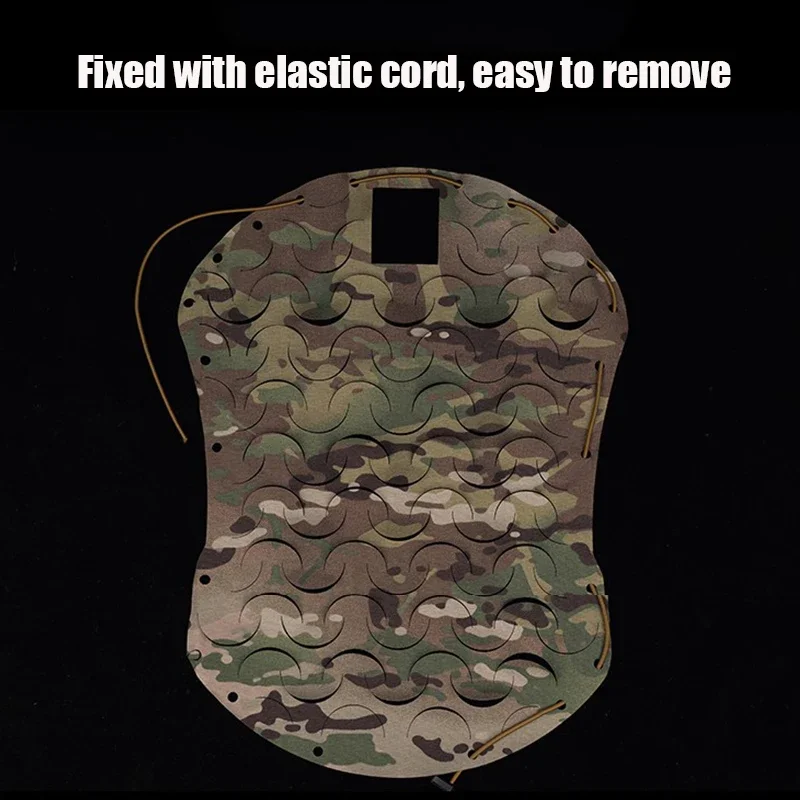Cubierta de casco deportivo 3D, cubierta de red de tela para casco rápido de caza, Airsoft, Gillie, accesorios para trajes - imagen 3