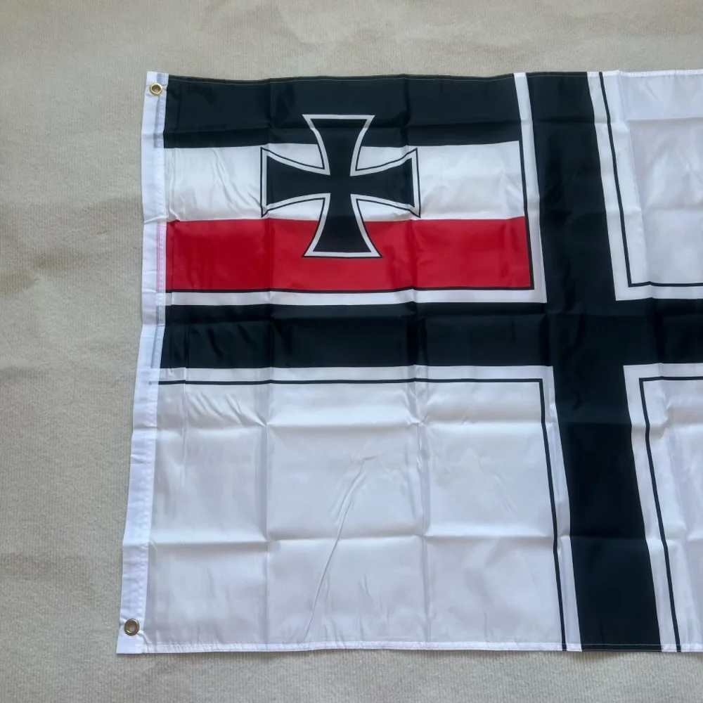 90x150cm Empire Alemán DK Reich Bandera Poliéster colgante adorno de poliéster - imagen 2