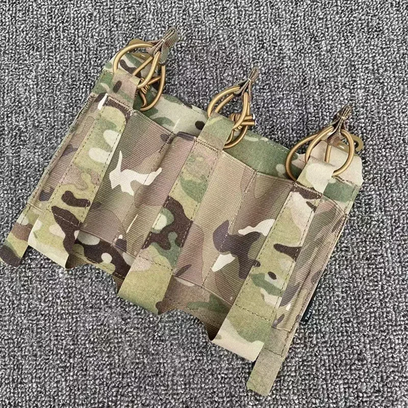 Chaleco táctico con corte láser, Panel de ataque frontal Triple, bolsa plana, placa de conversión de expansión elástica - imagen 2