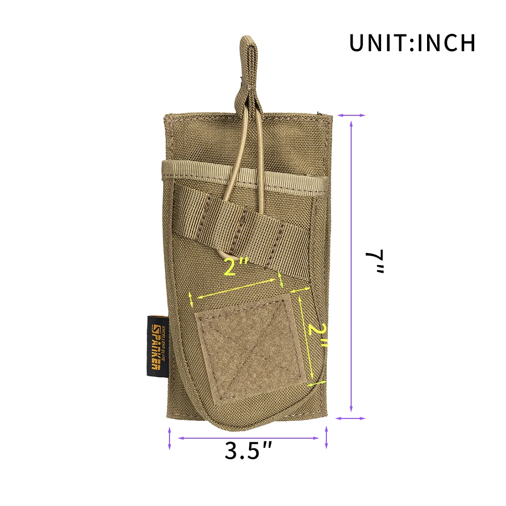 EXCELENTE ELITE SPANKER bolsa táctica cargador AK abierta Airsoft - imagen 4