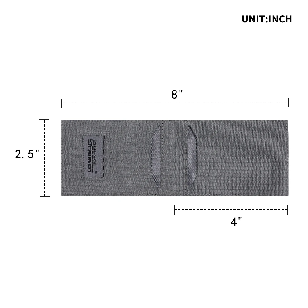 Tarjetero táctico para tarjetas de crédito, bolsa trasera, Mini billeteras, funda protectora de bolsillo, plegable para hombres y mujeres - imagen 2