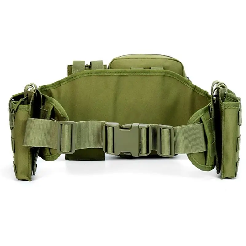 Cinturón táctico con bolsa GP, bolsa Mag y bolsa de Radio, cinturón de servicio de caza Multicam Molle Airsoft, conjunto de cinturón militar ajustable - imagen 5