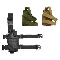 Funda táctica pistola corta universal cuero vertical