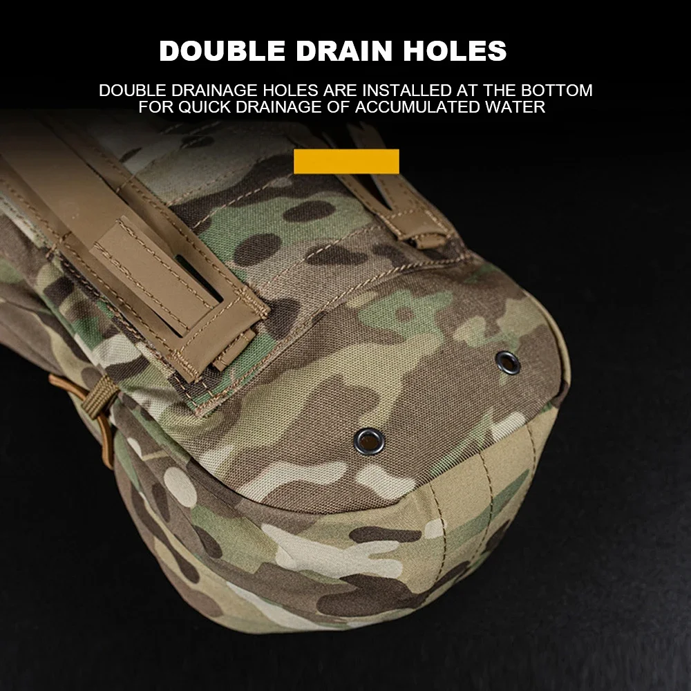 Bolsa táctica GP MOLLE, bolsa de reciclaje de artículos diversos para caza, bolsa de utilidad de viaje para deportes al aire libre, equipo de Paintball Airsoft - imagen 4