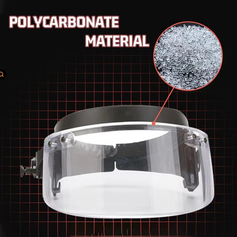 Casco Airsoft M88, protector facial balístico desmontable NIJ 3A, visera a prueba de balas, máscara, protección de cabeza a prueba de balas, Panel transparente - imagen 3