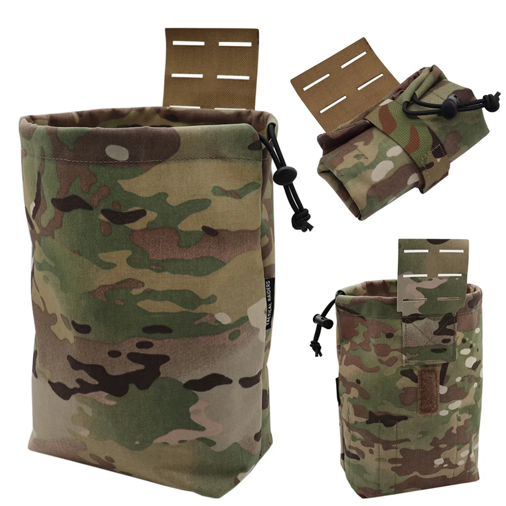 Nuevo diseño, bolsa táctica para despejo de revistas, bolsa de reciclaje plegable, bolsa para caza Airsoft, bolsa para artículos diversos