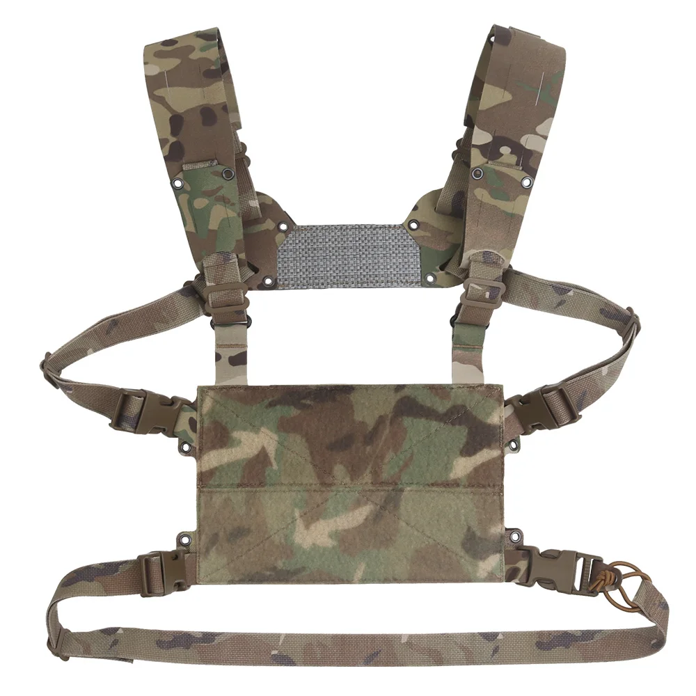 Equipo táctico para el pecho FC, chaleco colgante para el pecho V2, camuflaje táctico multifuncional para exteriores, bolsa para revistas de liberación rápida - imagen 2