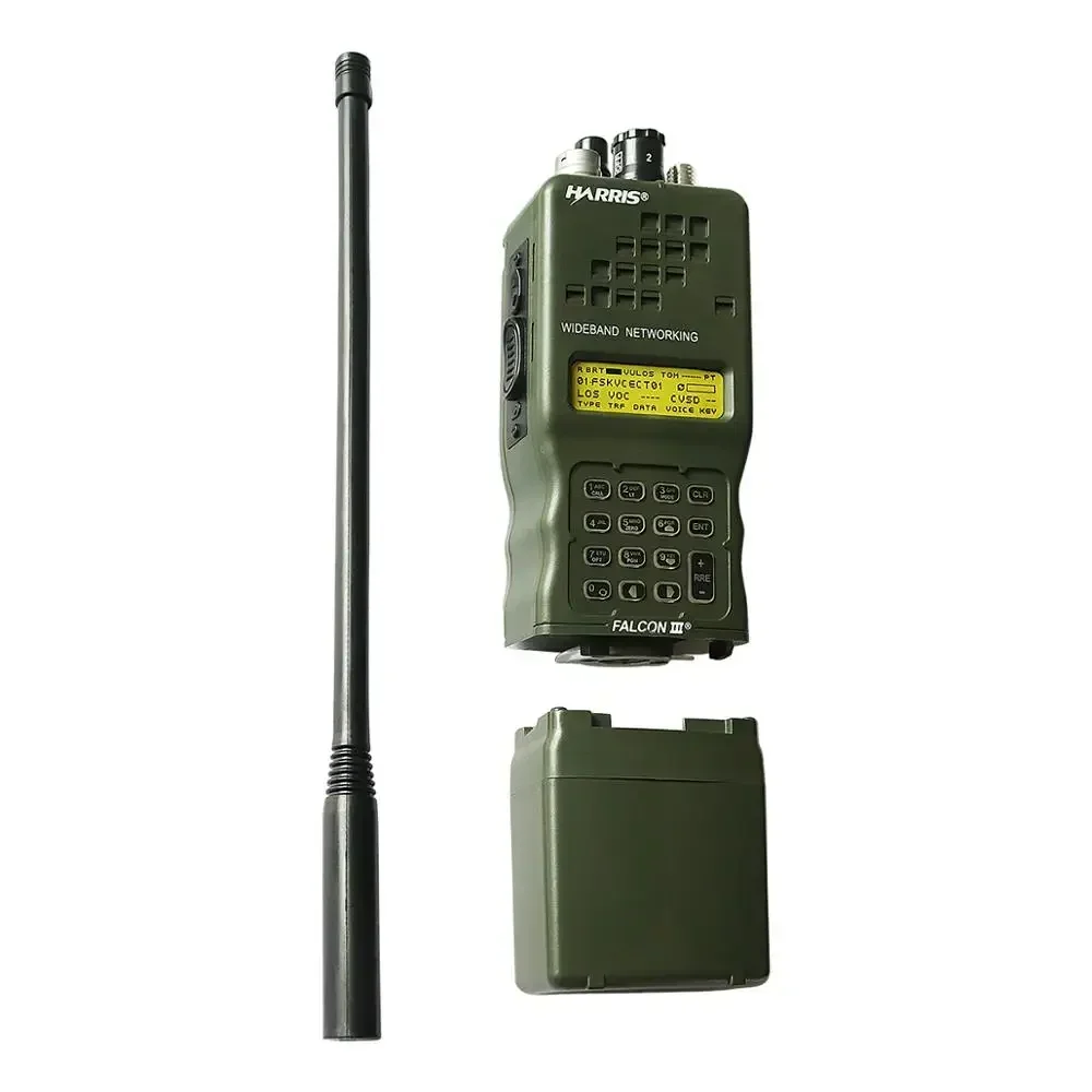HEARING TACTICAL Tactical AN / PRC 152 Harris Militar Radio Ommunicación Caso Modelo Virtual PRC 152 para Táctico 6pin Ptt - imagen 3