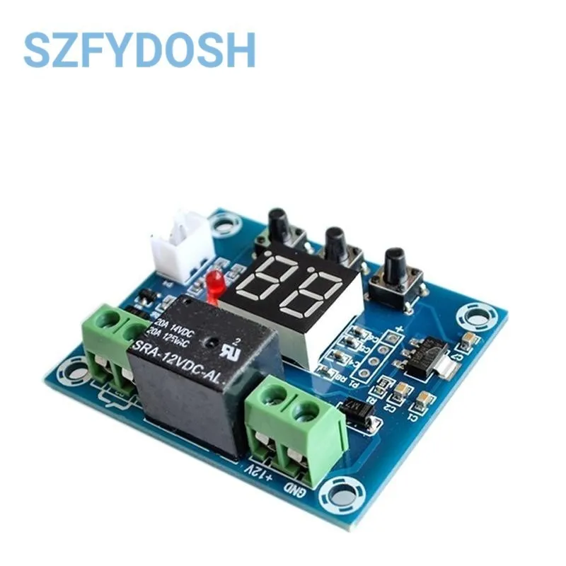 Controlador humedad suelo XH-M214 – Riego automático con pantalla - imagen 4