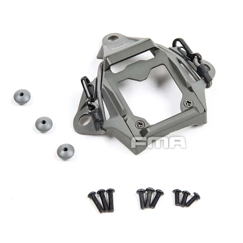 FMA táctico Airsoft Modular cubierta elástica accesorios para casco adaptador de montaje NVG - imagen 2