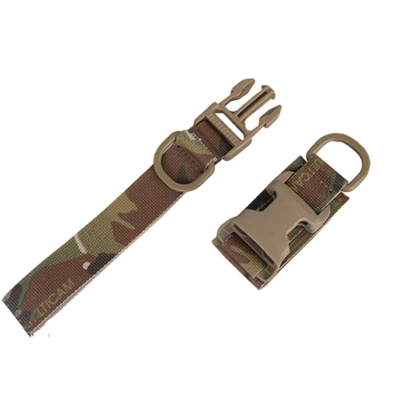 Emersongear llavero táctico caza al aire libre senderismo EDC herramienta de supervivencia llavero plástico D-ring hebilla regulación correas EM8897 - imagen 5