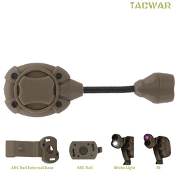 Luz casco MPLS IR LED – Montaje riel táctico para airsoft y caza