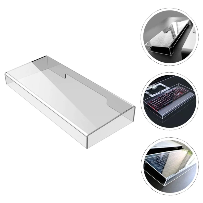Cubierta antipolvo para Kayboard, Protector de teclado mecánico Rectangular, acrílico transparente, envío directo - imagen 5