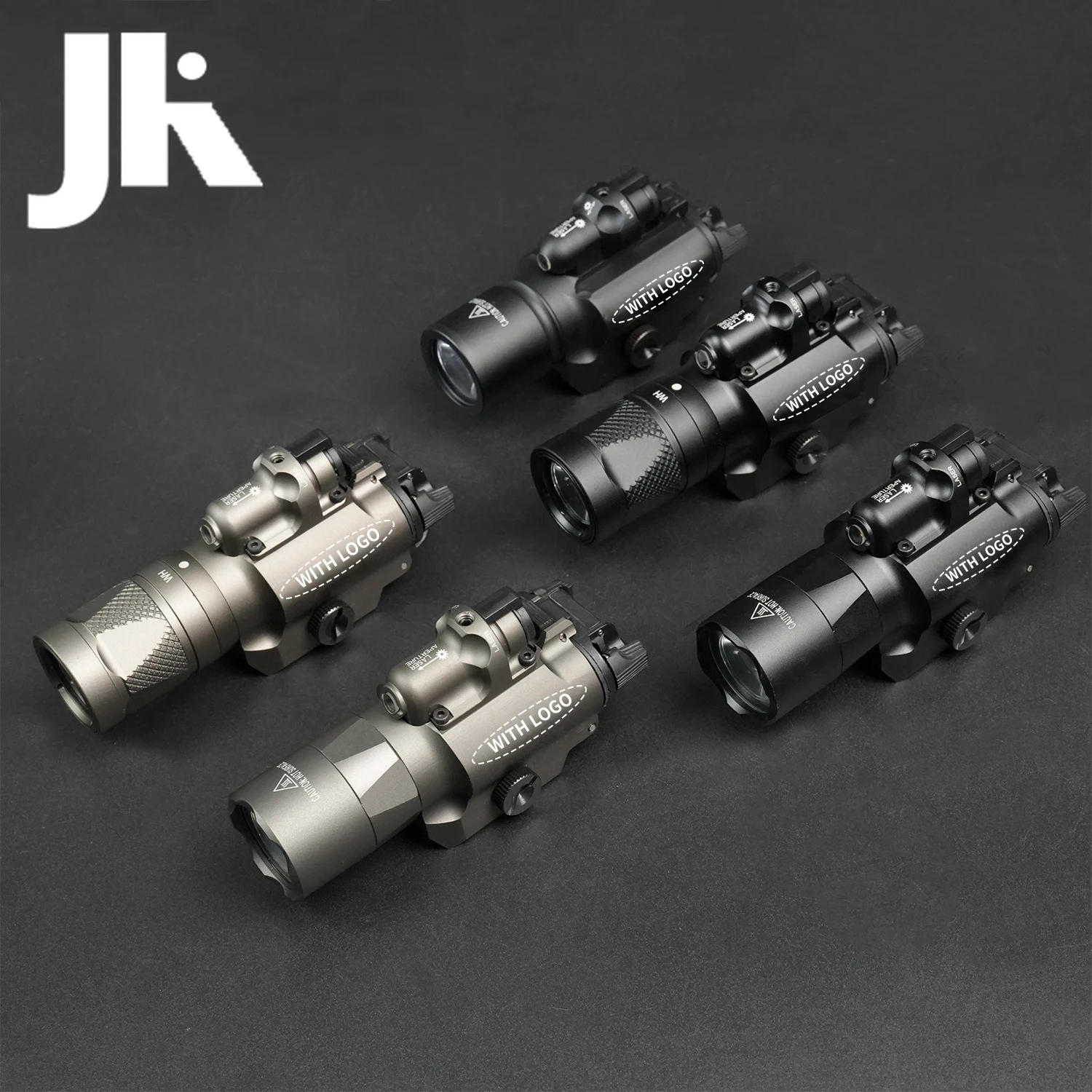 Linterna táctica X400V X400U X400 LED láser rojo blanco luz colgante de Metal constante/momentaria para riel de 21mm - imagen 4