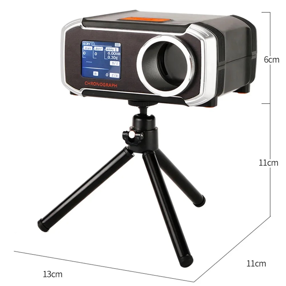 Pantalla LCD con cronógrafo para teléfono, conexión por aplicación Bluetooth, caída libre, BB, Paintball, Airsoft, equipo medidor de velocidad de disparo - imagen 3