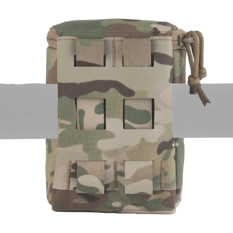 Bolsa de almacenamiento para gafas de visión nocturna táctica, bolsa NVG acolchada suave Molle para caza, tiro, bolsas Airsoft - imagen 2