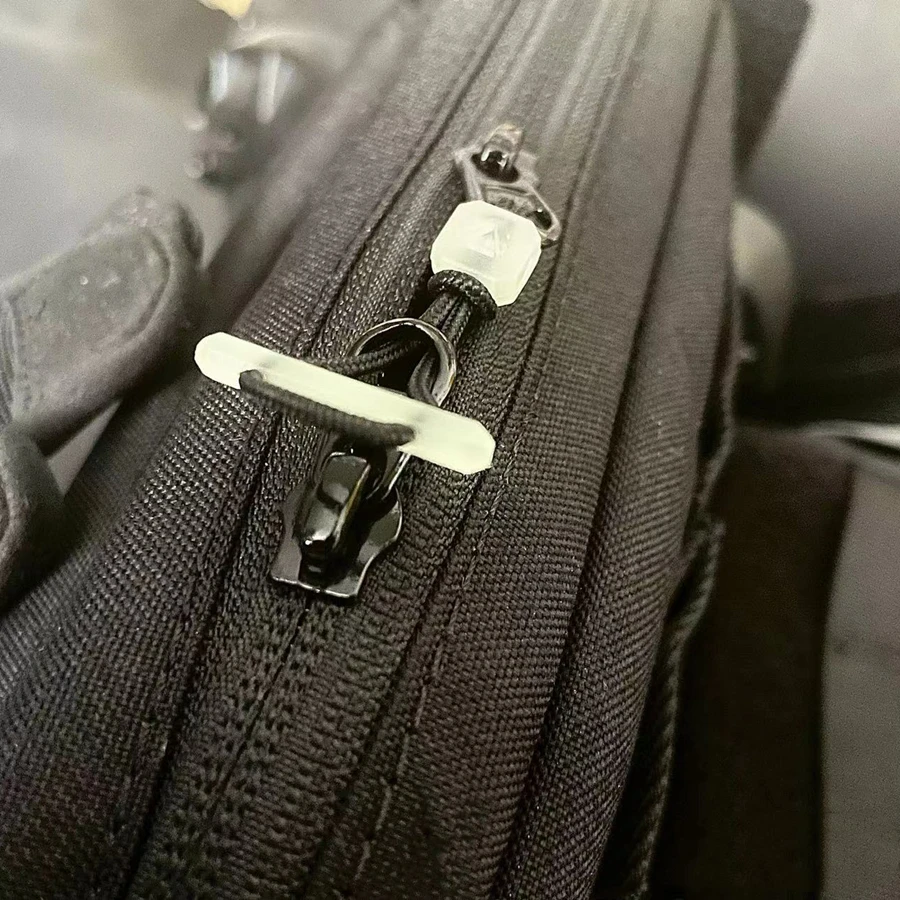 Mochila táctica con cremallera antirrobo para exteriores, bolsa de ordenador de alta resistencia, brillante, para acampada al aire libre, 1/3/10 piezas - imagen 4