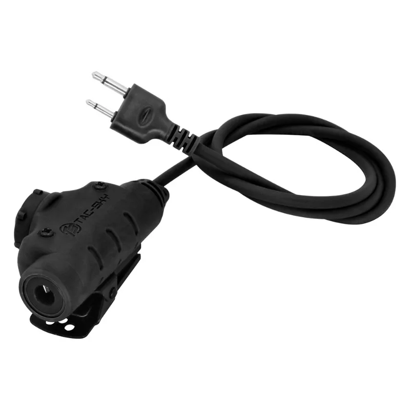 Auriculares tácticos U94 V2 PTT para Icom, walkie-talkie, compatibles con COMTAC II III, SORDIN, Airsoft, 7,0mm - imagen 2