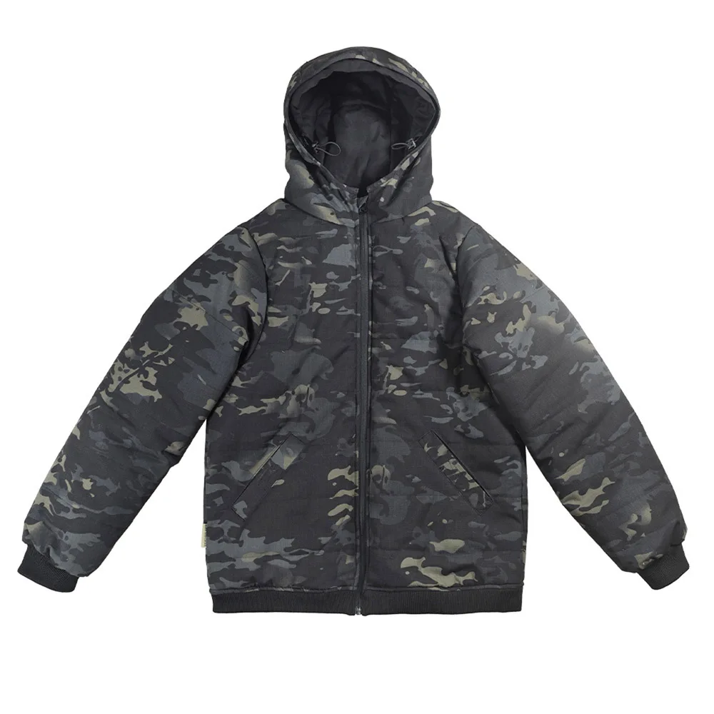 Camuflaje abajo algodón Otoño Invierno resistente al desgaste cálido chaqueta al aire libre función táctica - imagen 5
