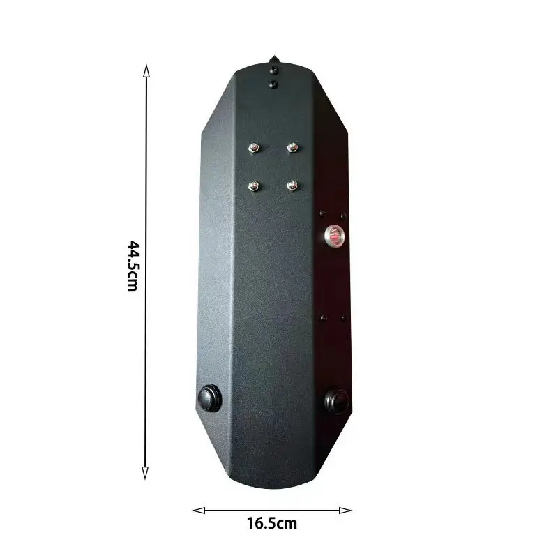 Escudo de autodefensa, equipo de protección de seguridad antidisturbios, suministros de seguridad, ventana rota, aleación de aluminio - imagen 5