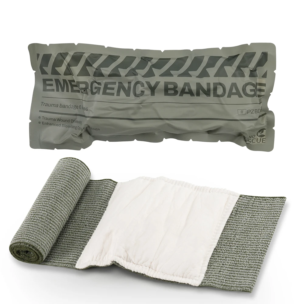 Rhino Rescue vendaje táctico 6″ estéril emergencias - imagen 2