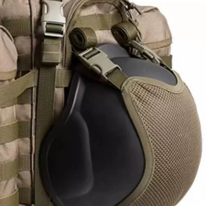 Casco táctico de malla fija, canguro, Granero, mochila multifunción, soporte para casco, bolsa de accesorios externos - imagen 4