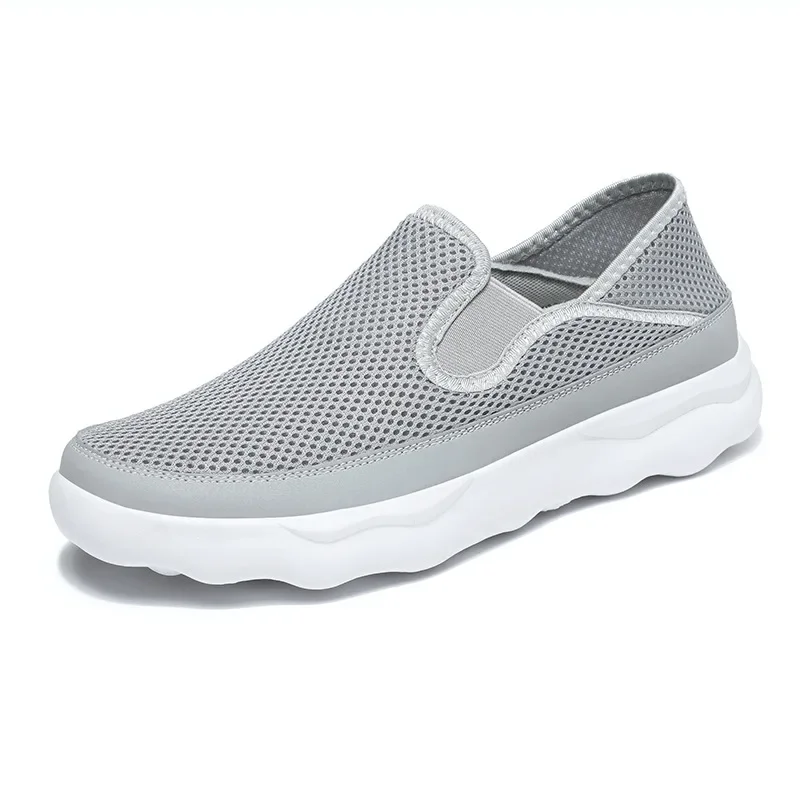 Zapatillas de deporte informales para hombre, calzado deportivo ligero, transpirable, para correr y caminar, a la moda, novedad de verano, 2024 - imagen 3