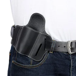 Funda táctica OWB 1911 para Kimber/Colt - cuero, derecha, caza