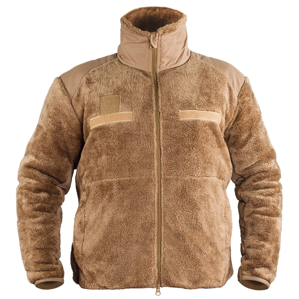 Mege-Chaqueta táctica de invierno para hombre, chaquetas térmicas militares de lana L5, abrigo cálido para deportes al aire libre del Ejército de EE. UU., senderismo, caza, combate, Airsoft - imagen 5