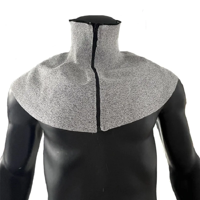 Protector de cuello resistente a cortes EN388 con cremallera - imagen 3