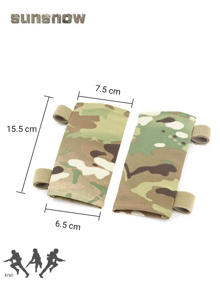 Chaleco táctico de caza, almohadilla de hombro elástica AVS, tela elástica de cuatro lados - imagen 3