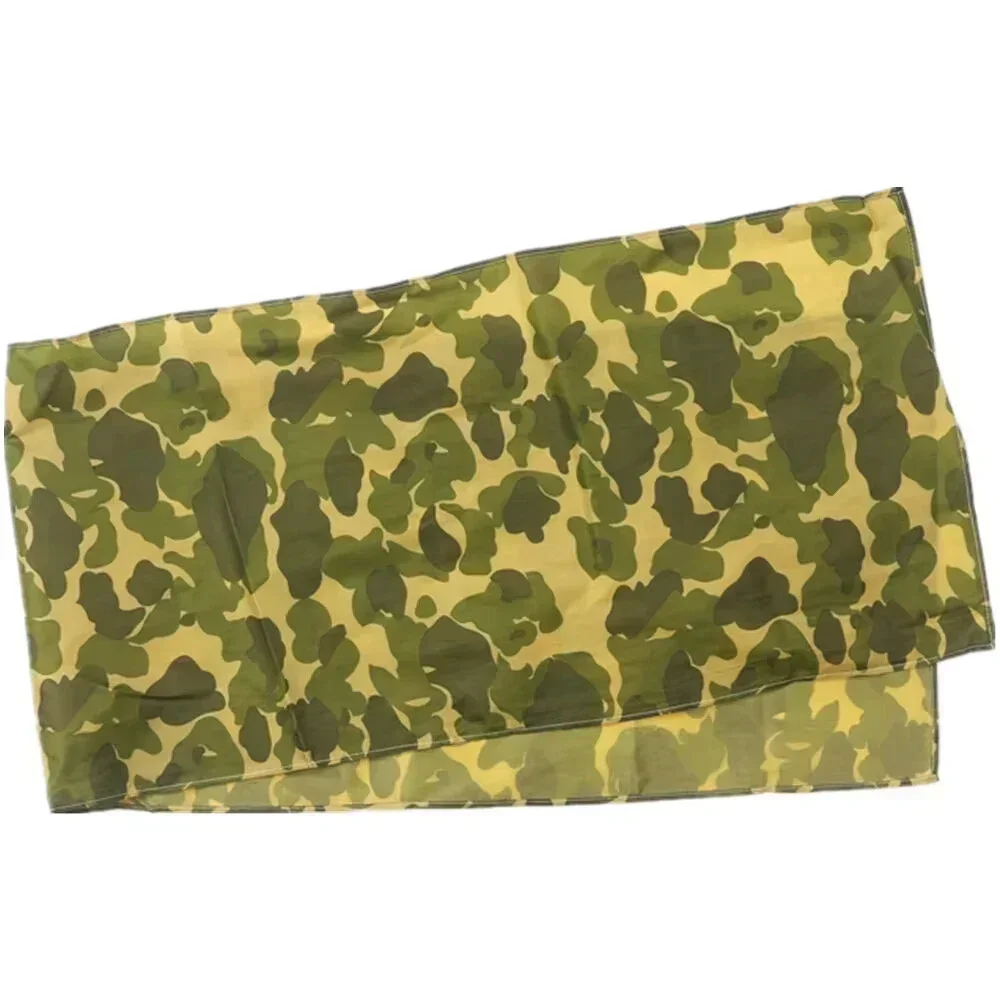 WWII WW2 101 Hard Nylon Scarf Is Not Soft Not Pure Cotton Decorative Props Retro Paratroopers Hunting Duck Camouflage Shawl - imagen 4